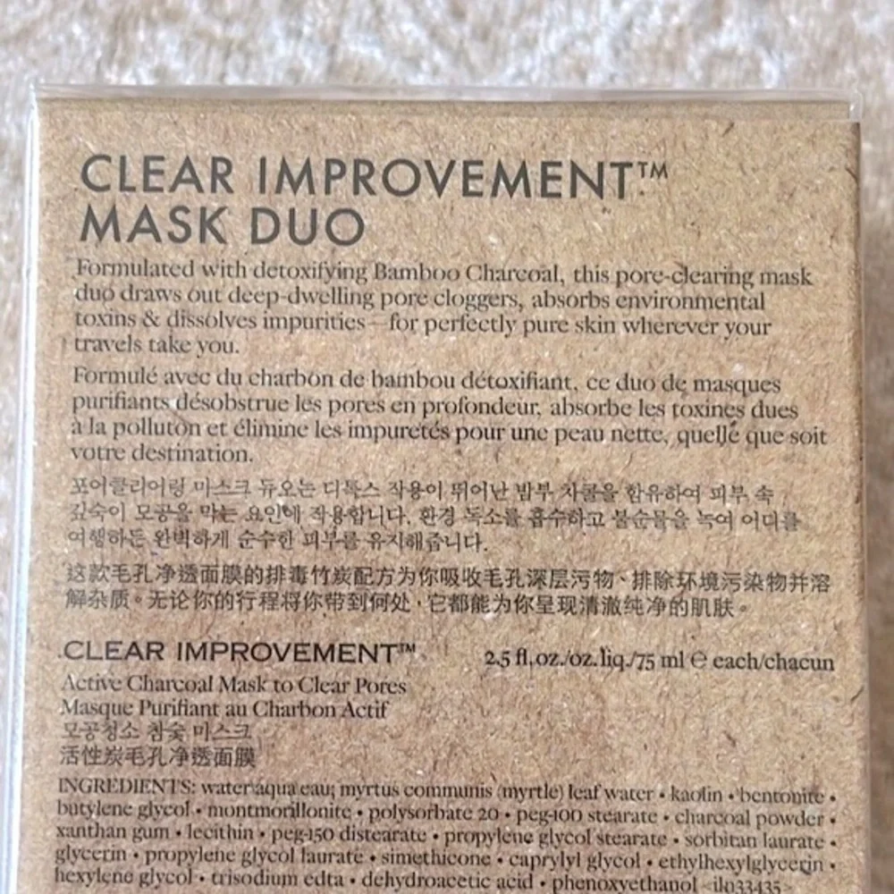 Brand New Origins Clear Improvement Charcoal Mask Duo Clear Pores Travelers